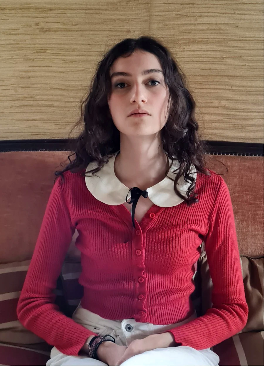 Col Claudine noir Bonâme x Maison de Colette